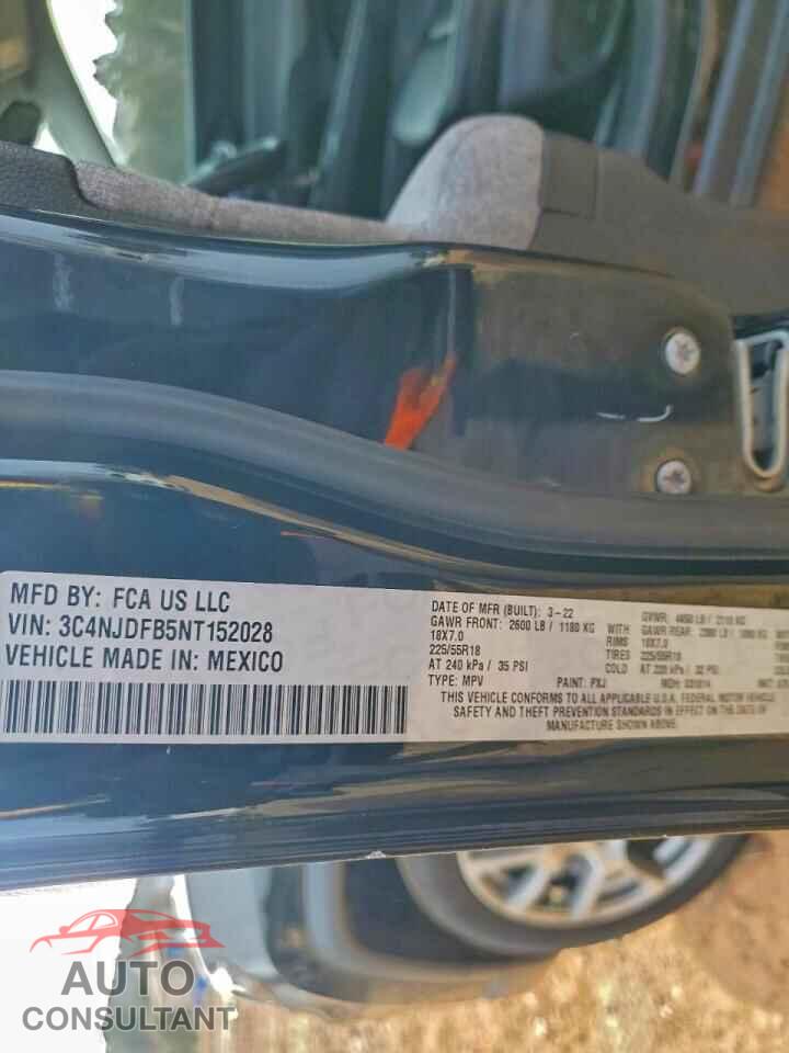 JEEP COMPASS 2022 - 3C4NJDFB5NT152028
