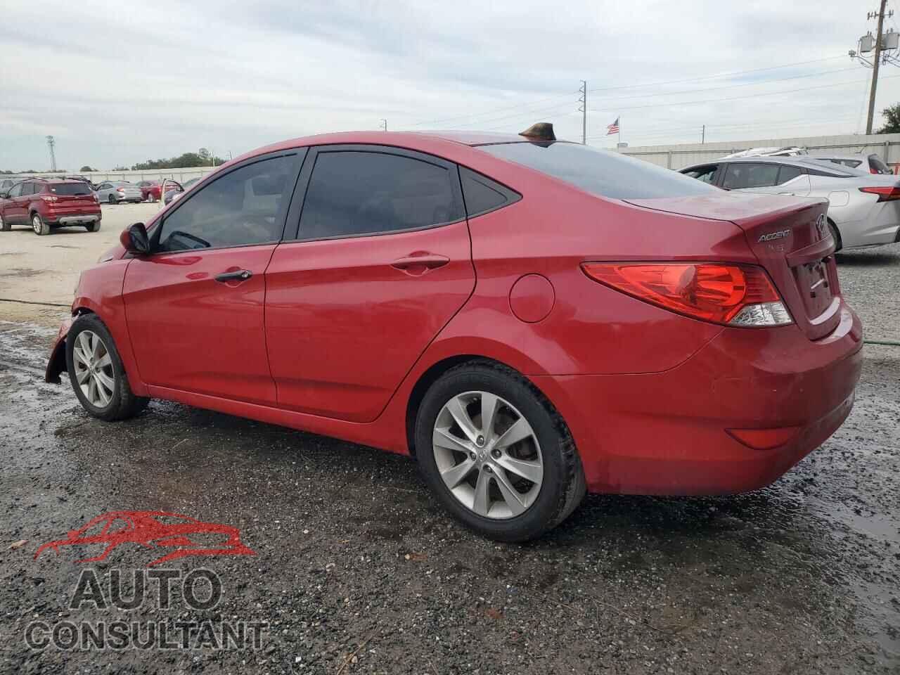 HYUNDAI ACCENT 2012 - KMHCU4AE9CU100058