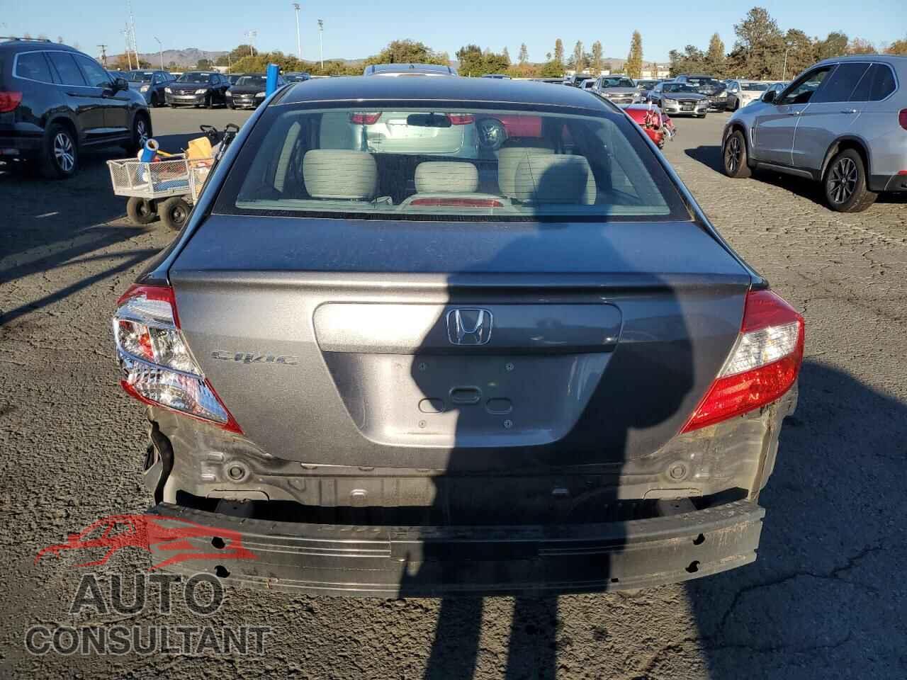 HONDA CIVIC 2012 - 19XFB2F59CE338625
