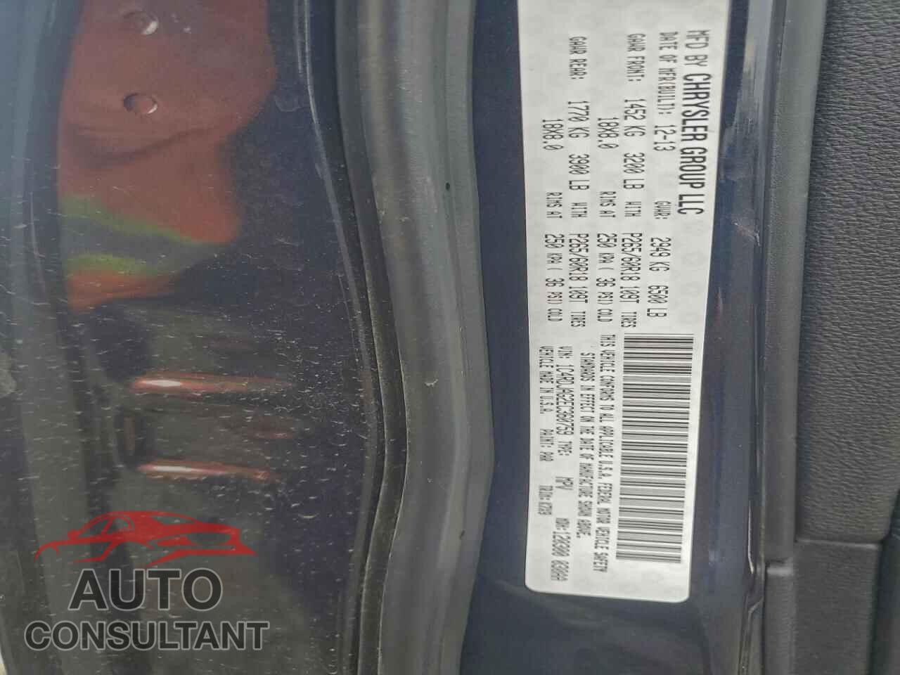 DODGE DURANGO 2014 - 1C4RDJAG2EC360759