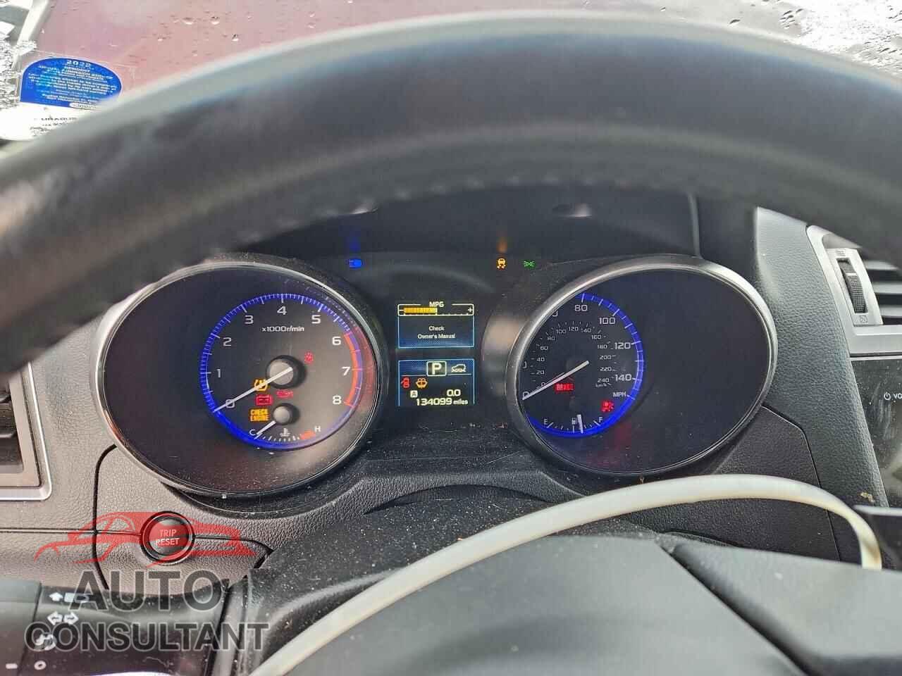 SUBARU OUTBACK 2017 - 4S4BSADC2H3345310
