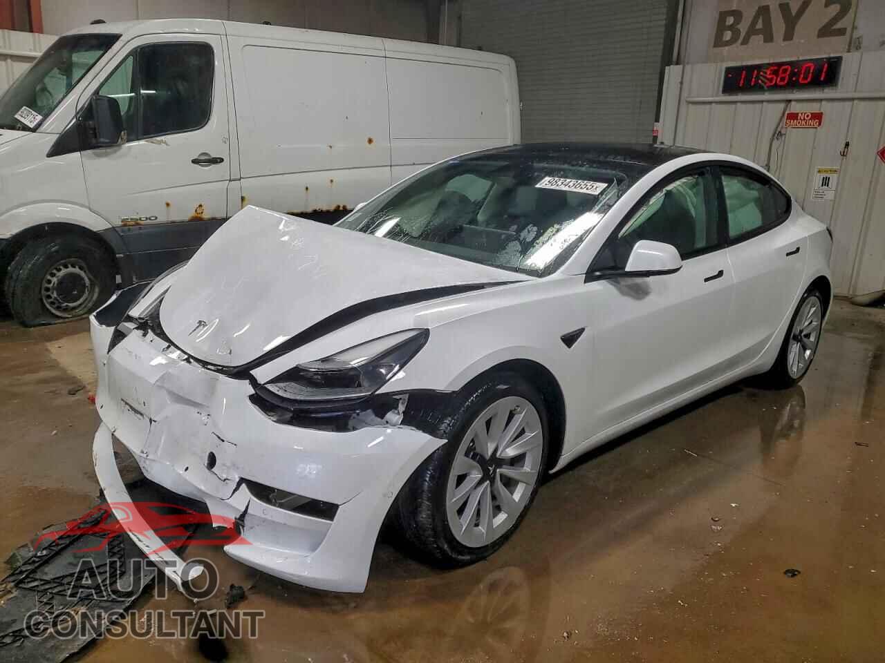 TESLA MODEL 3 2022 - 5YJ3E1EBXNF128172
