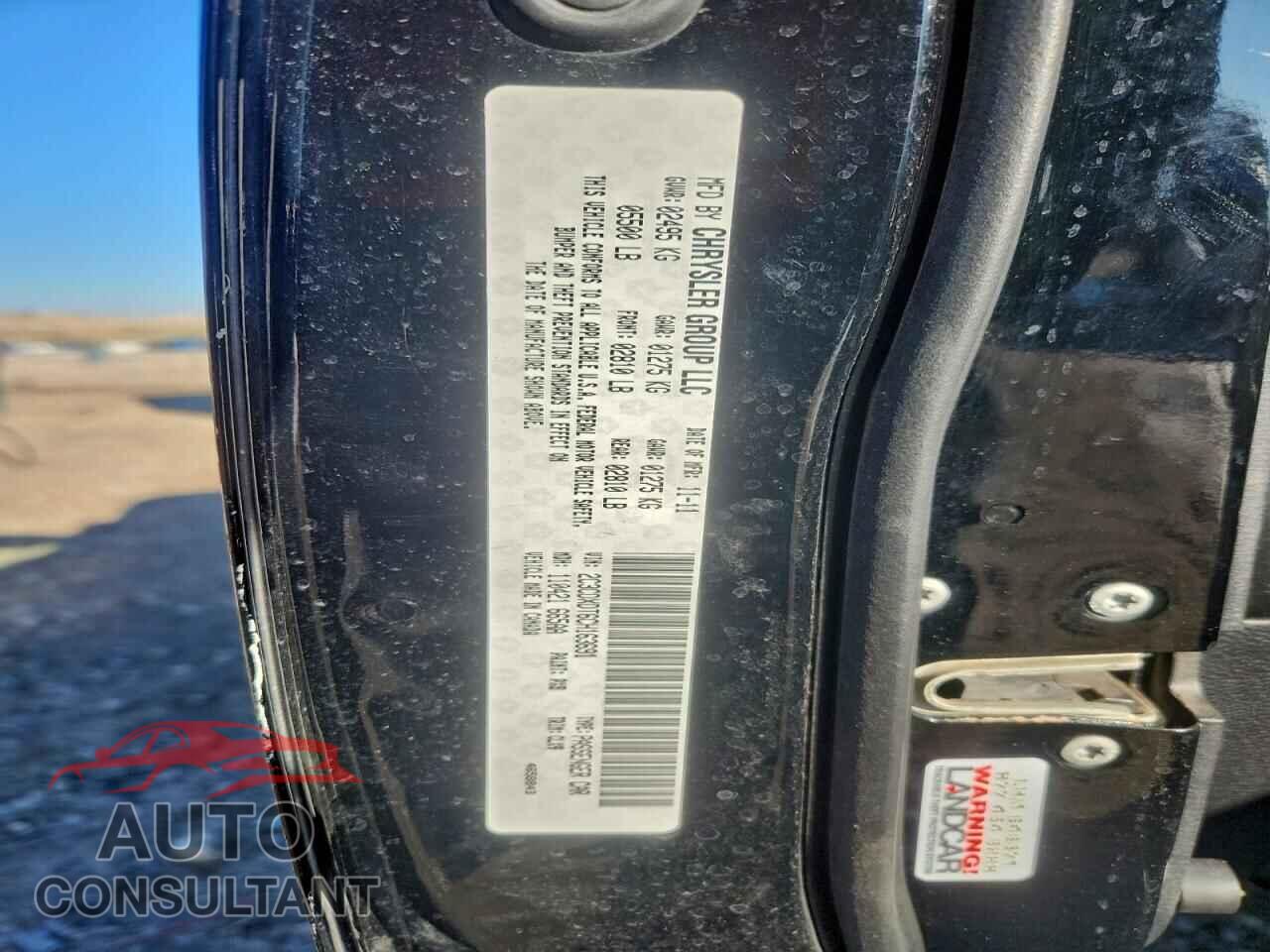 DODGE CHARGER 2012 - 2C3CDXDT6CH163691