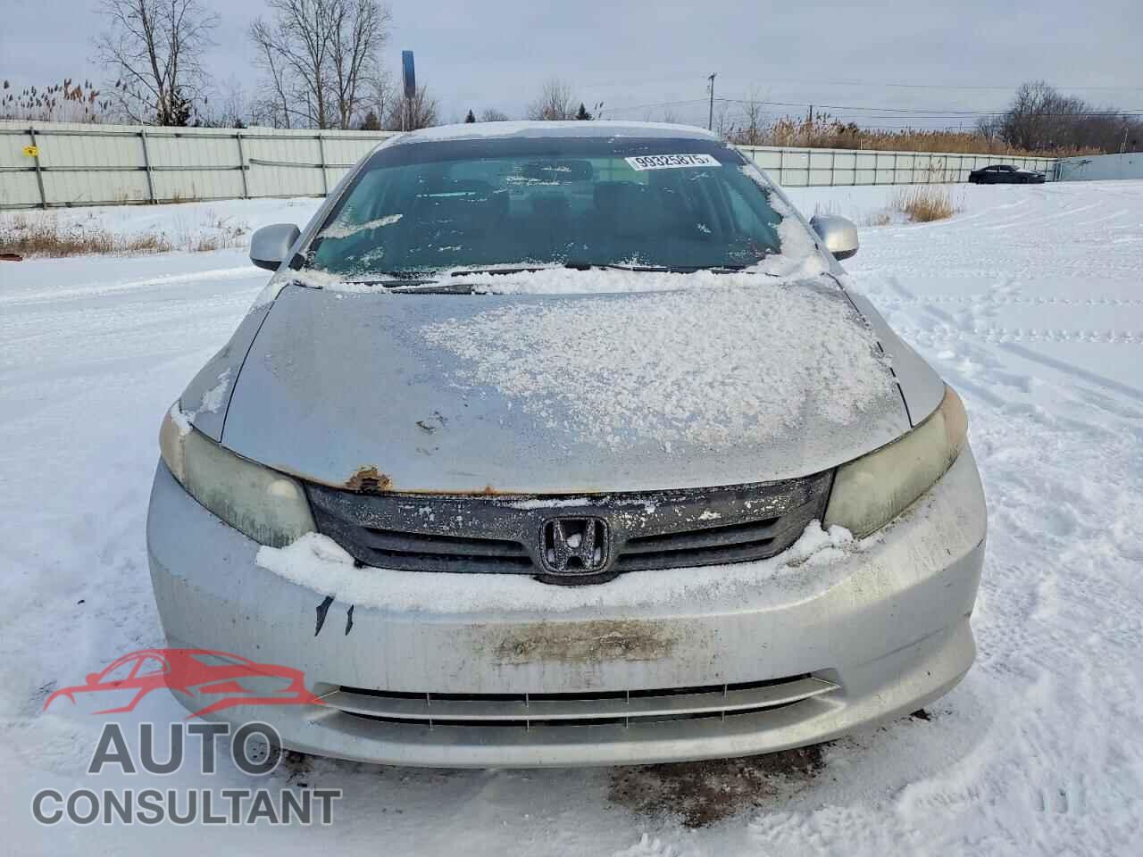 HONDA CIVIC 2012 - 19XFB2F55CE360413