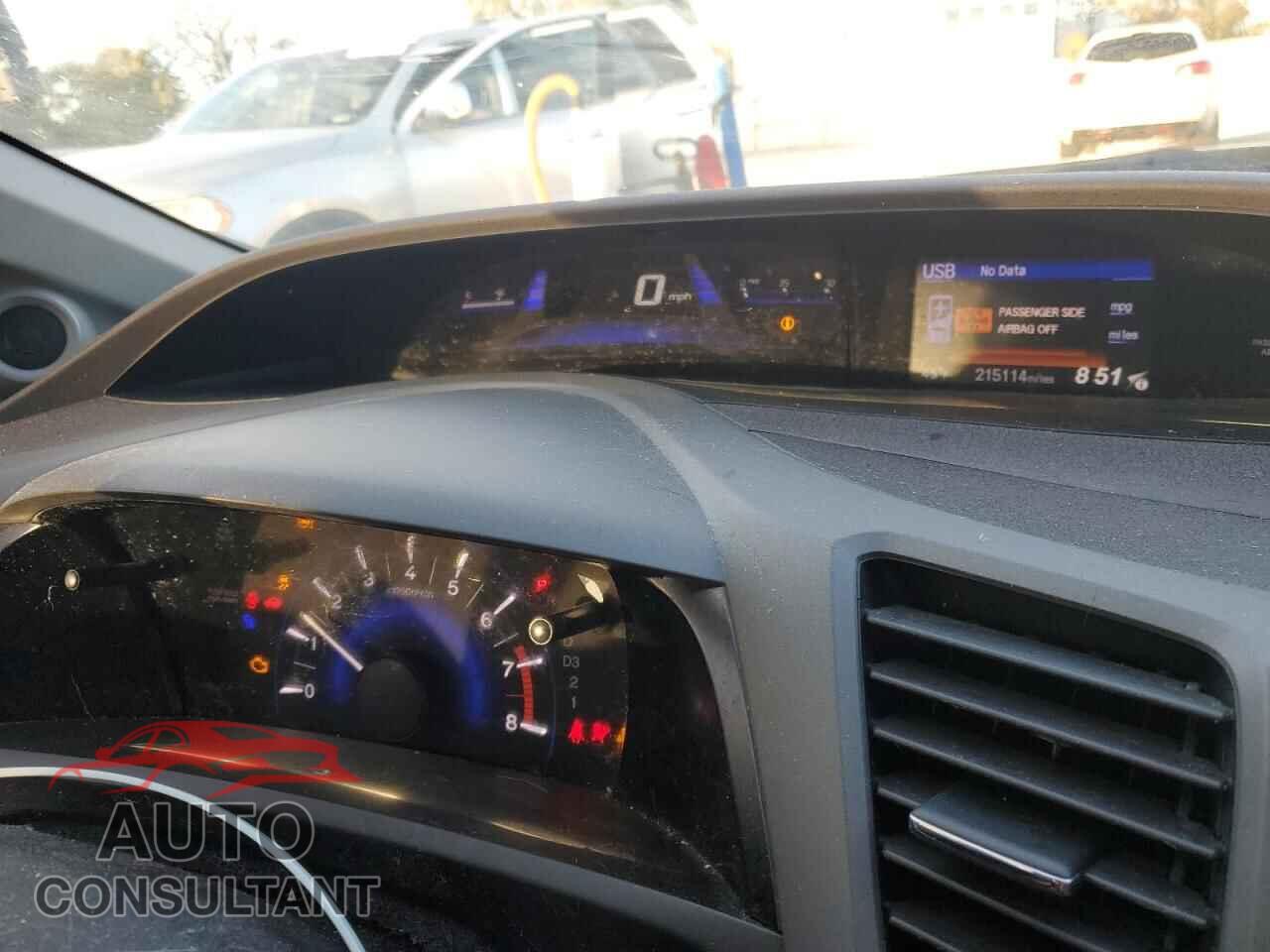 HONDA CIVIC 2012 - 19XFB2F81CE302213