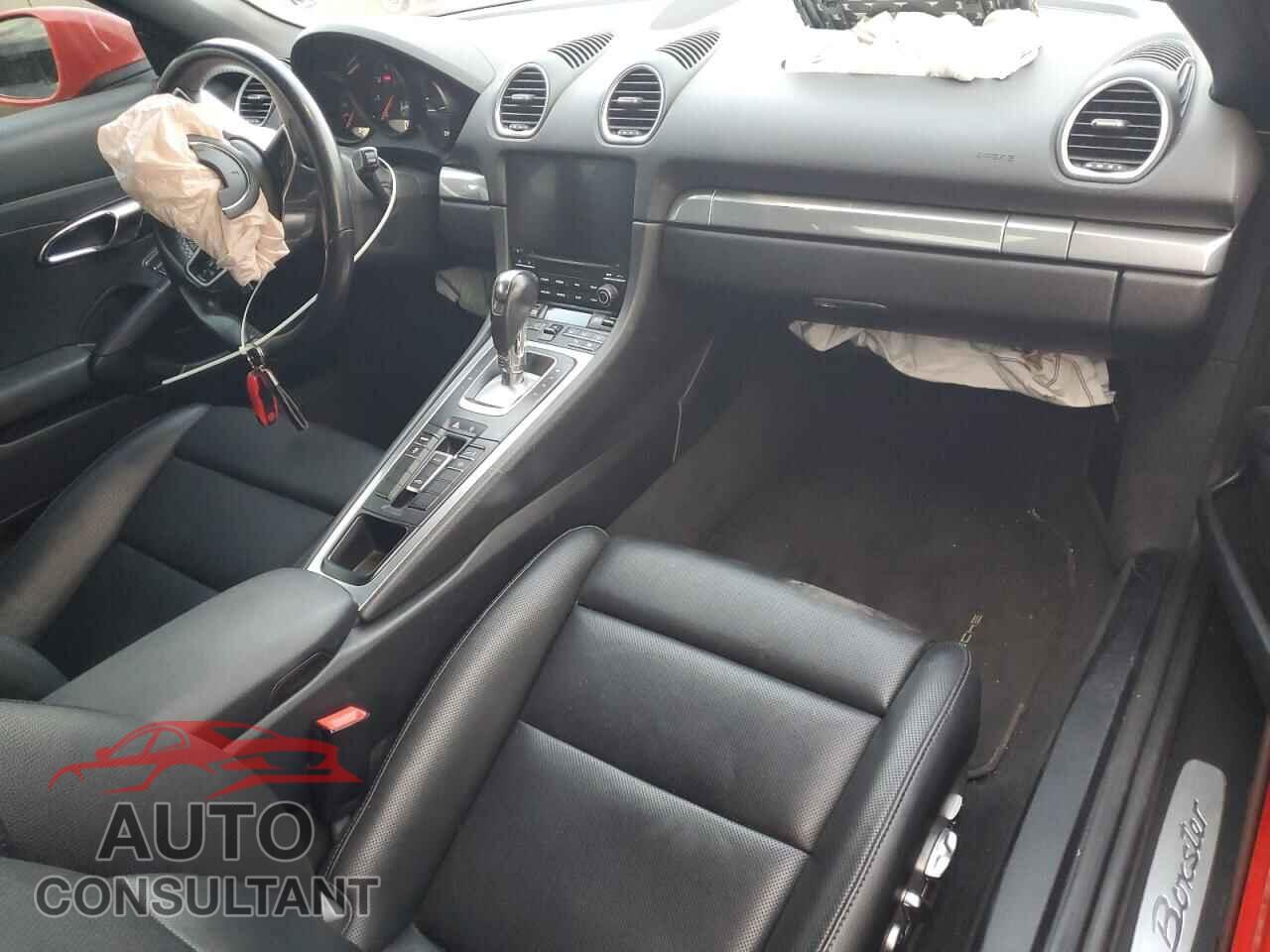 PORSCHE BOXSTER 2017 - WP0CA2A81HS220810