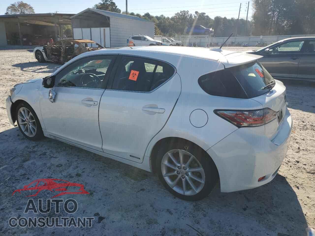 LEXUS CT 200 2012 - JTHKD5BH0C2114441