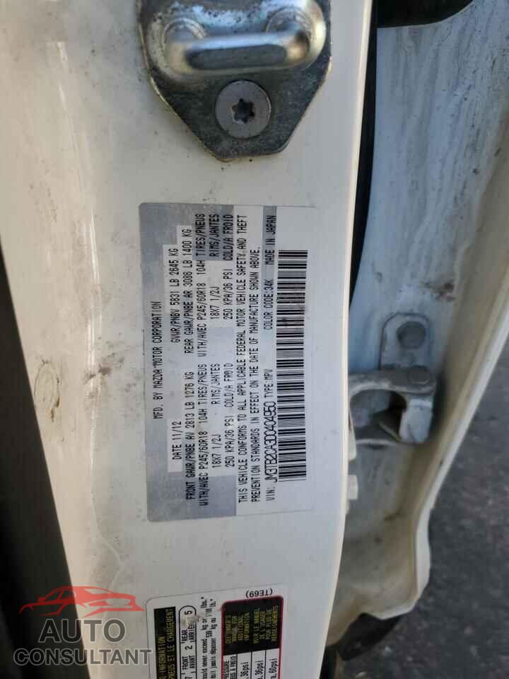 MAZDA CX-9 2013 - JM3TB2CA3D0404950