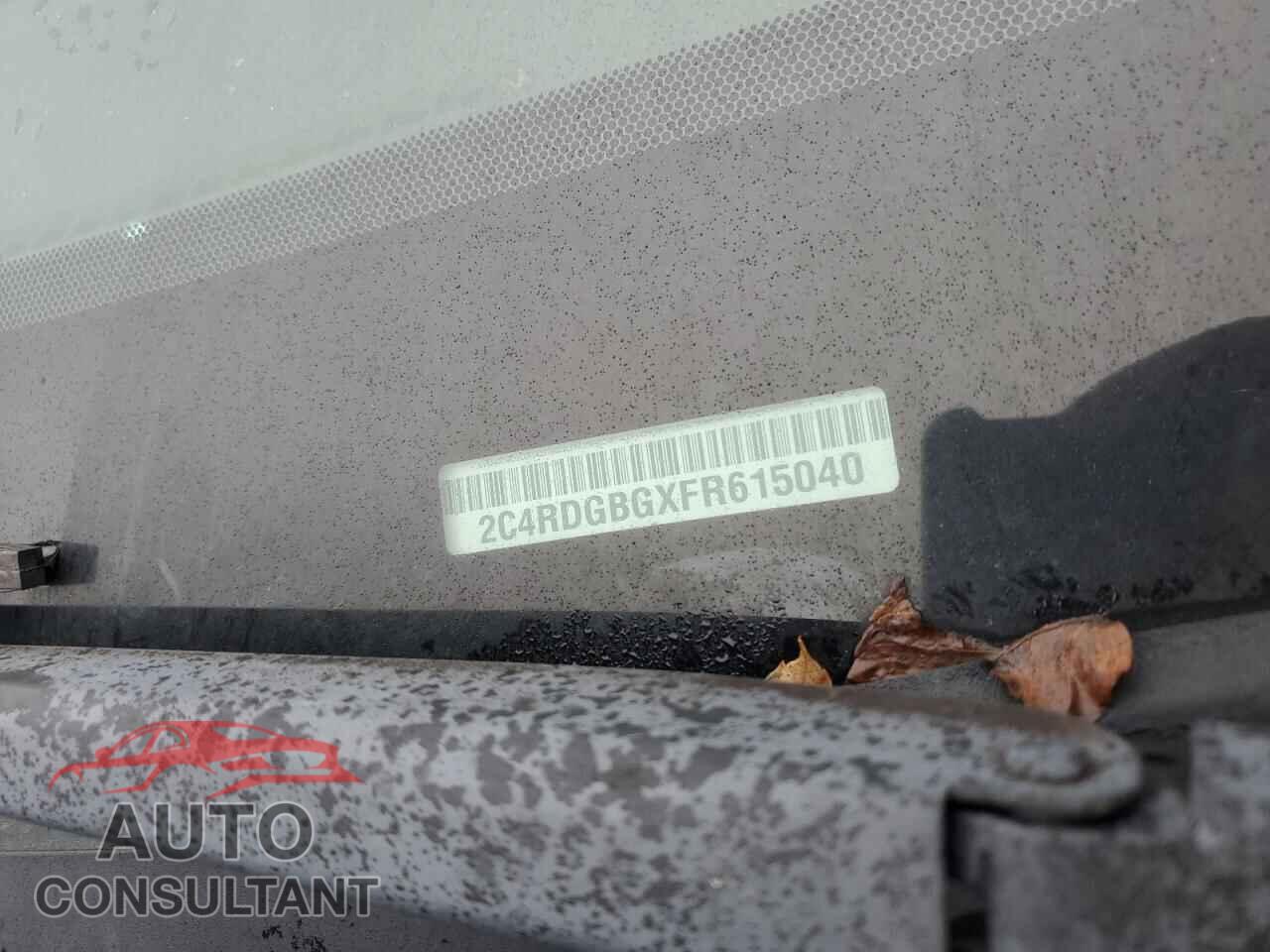 DODGE CARAVAN 2015 - 2C4RDGBGXFR615040