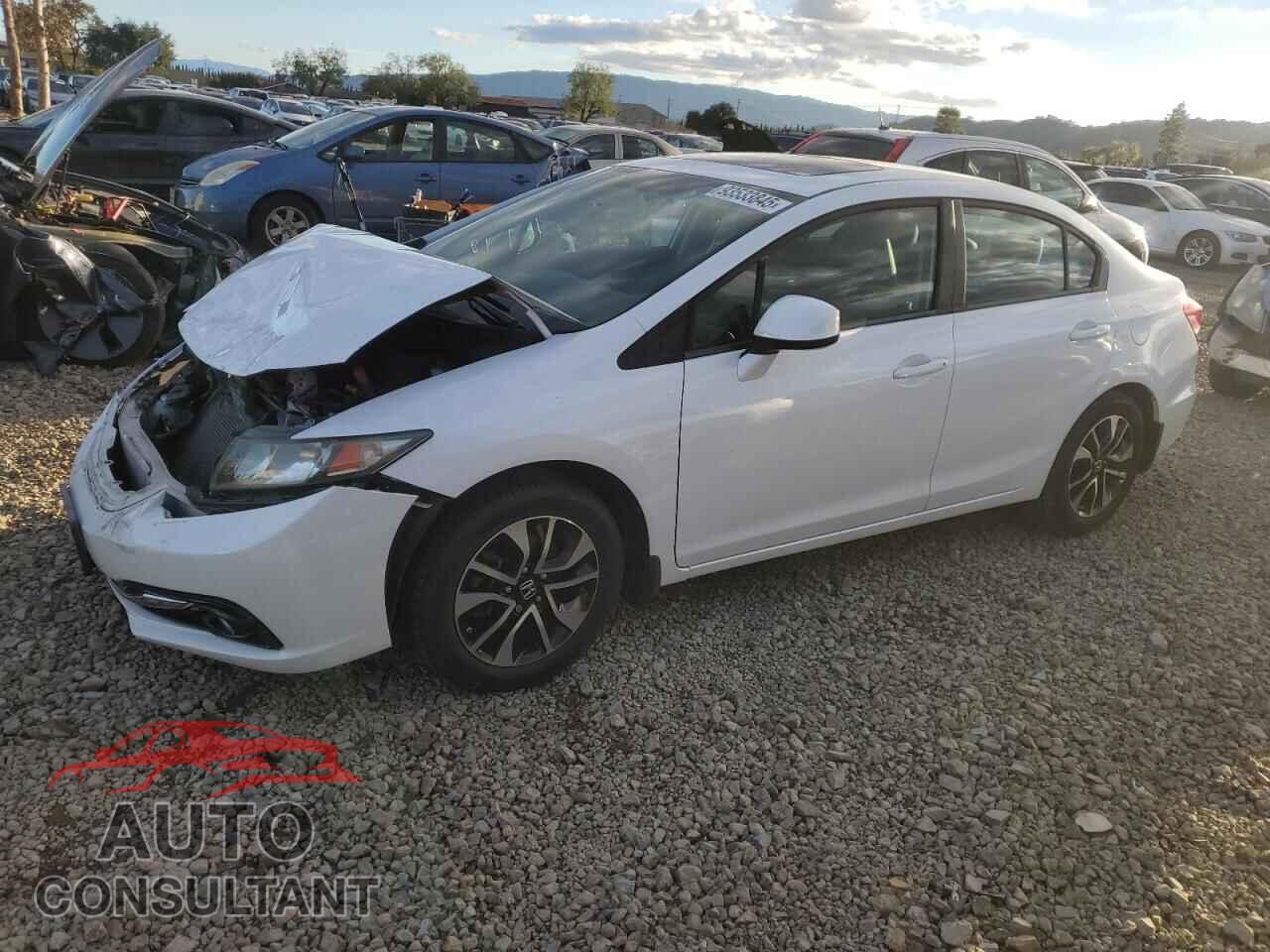HONDA CIVIC 2013 - 19XFB2F96DE224263