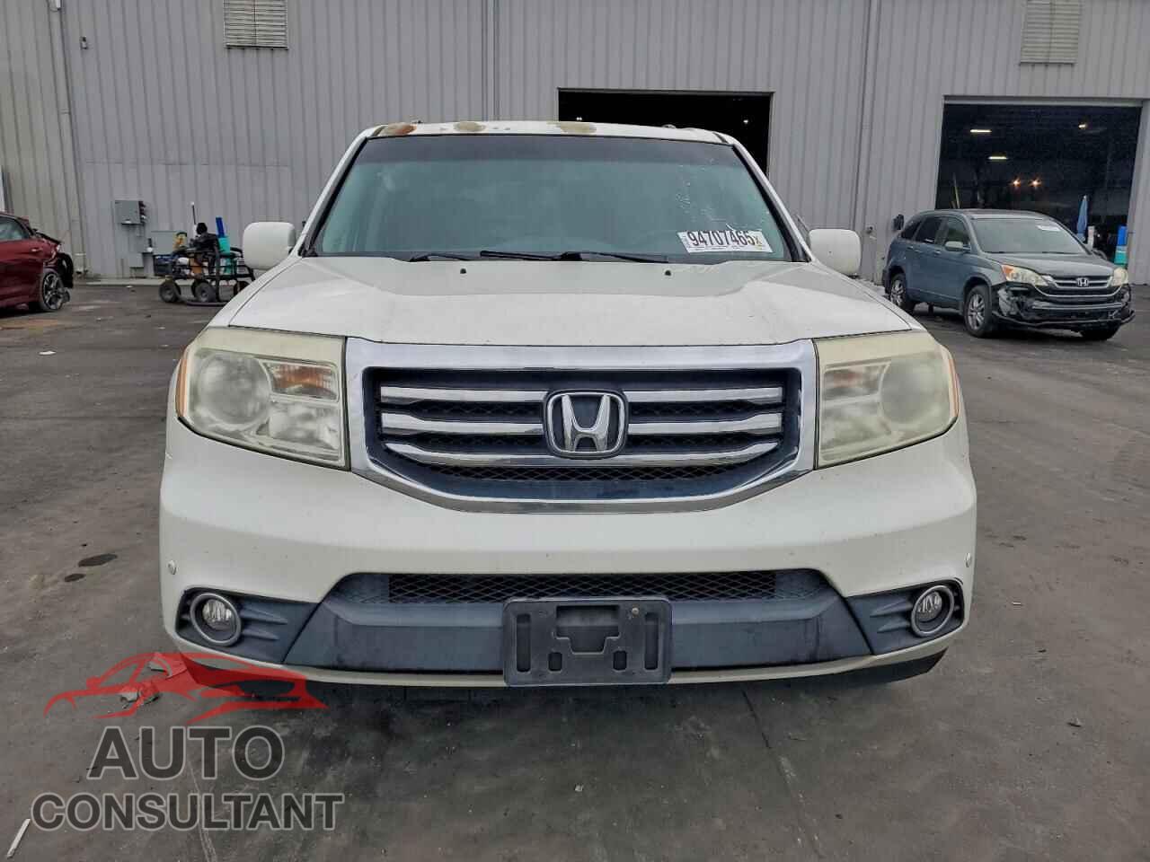 HONDA PILOT 2012 - 5FNYF4H91CB028858