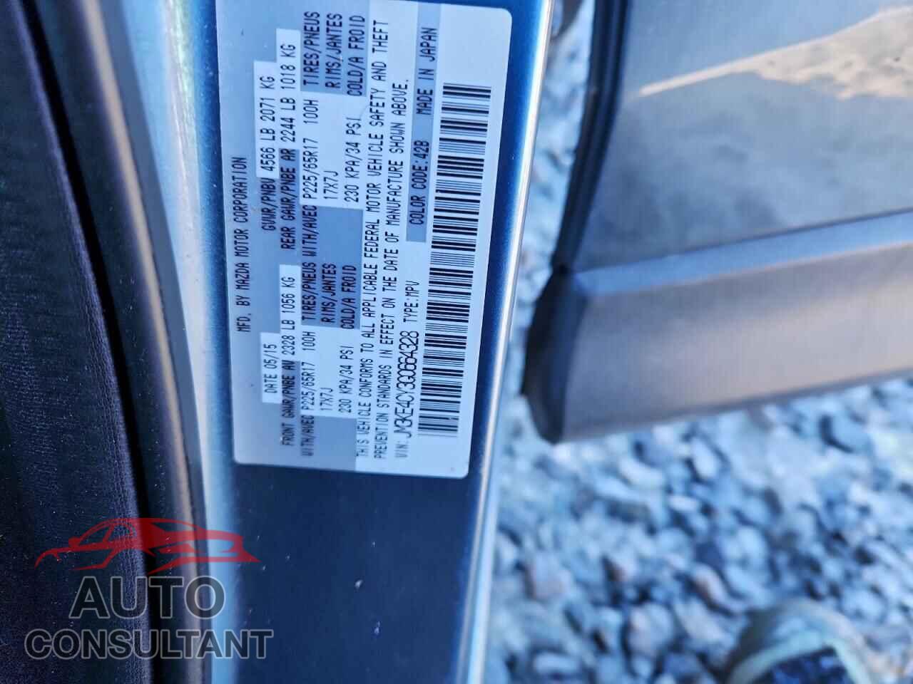MAZDA CX-5 2016 - JM3KE4CY3G0664328