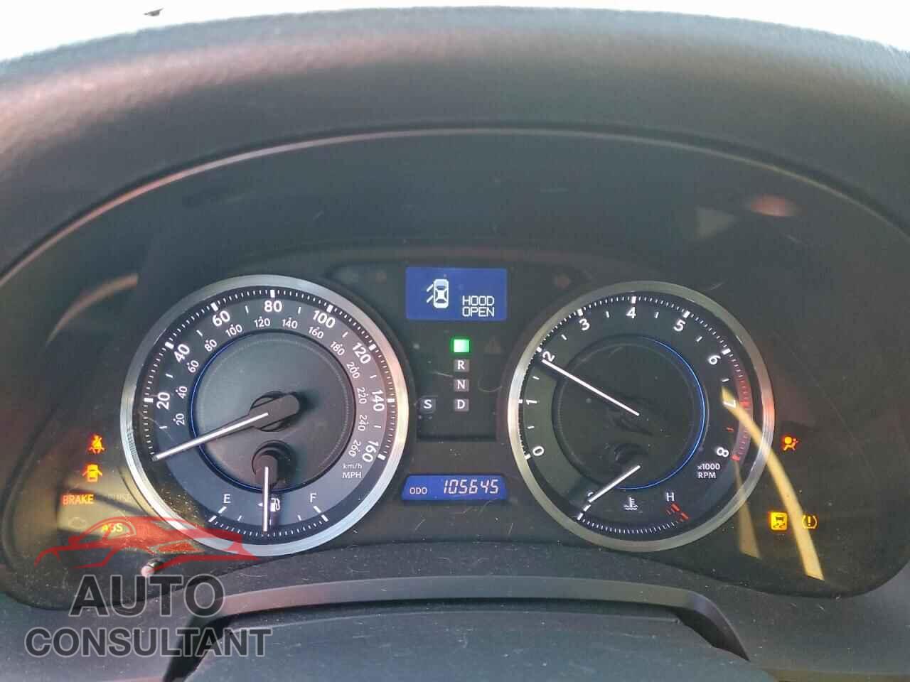 LEXUS IS 2012 - JTHBF5C26C5183220