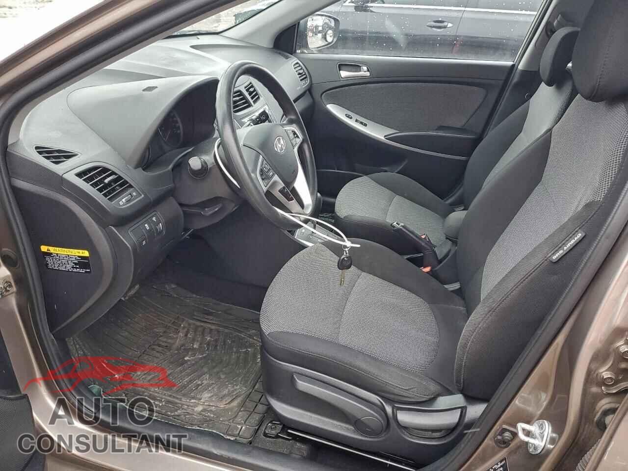 HYUNDAI ACCENT 2014 - KMHCT5AE2EU181884