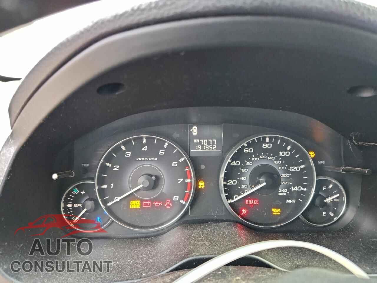 SUBARU OUTBACK 2011 - 4S4BRBFC2B1331134