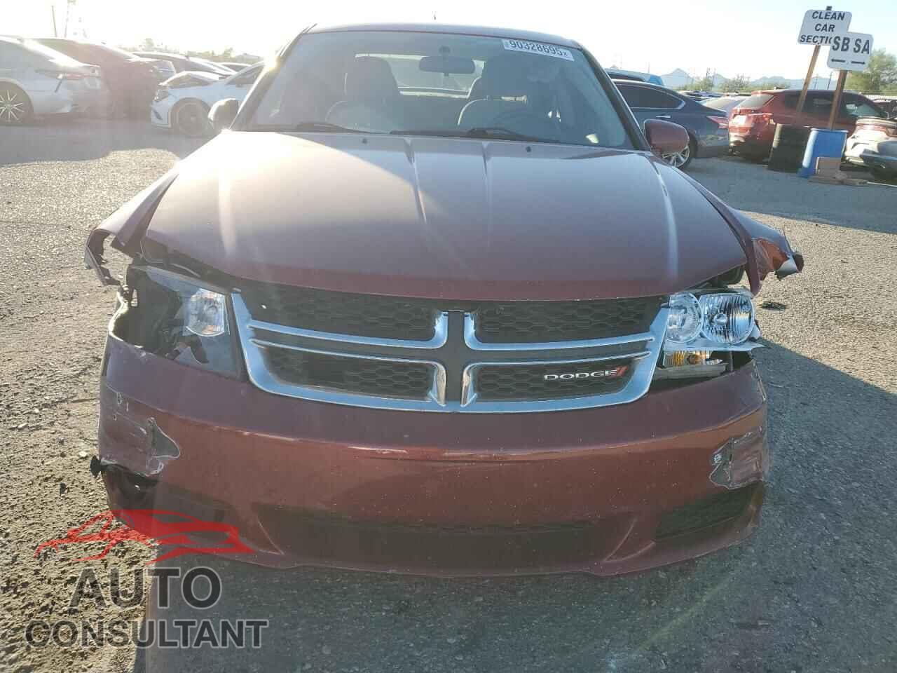 DODGE AVENGER 2011 - 1B3BD1FB2BN564932