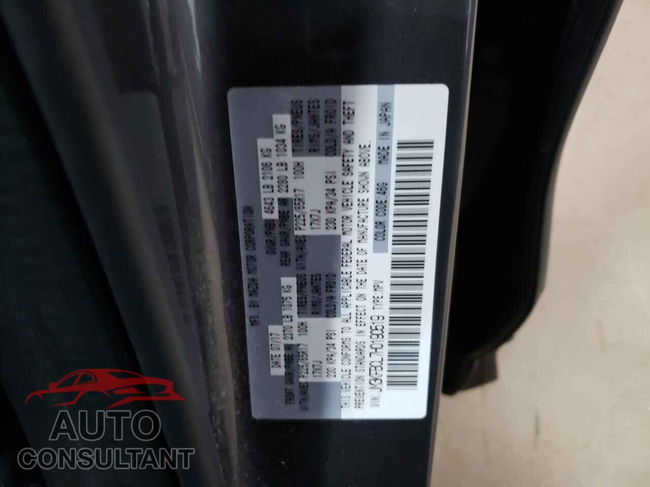 MAZDA CX-5 2017 - JM3KFBCL7H0190519