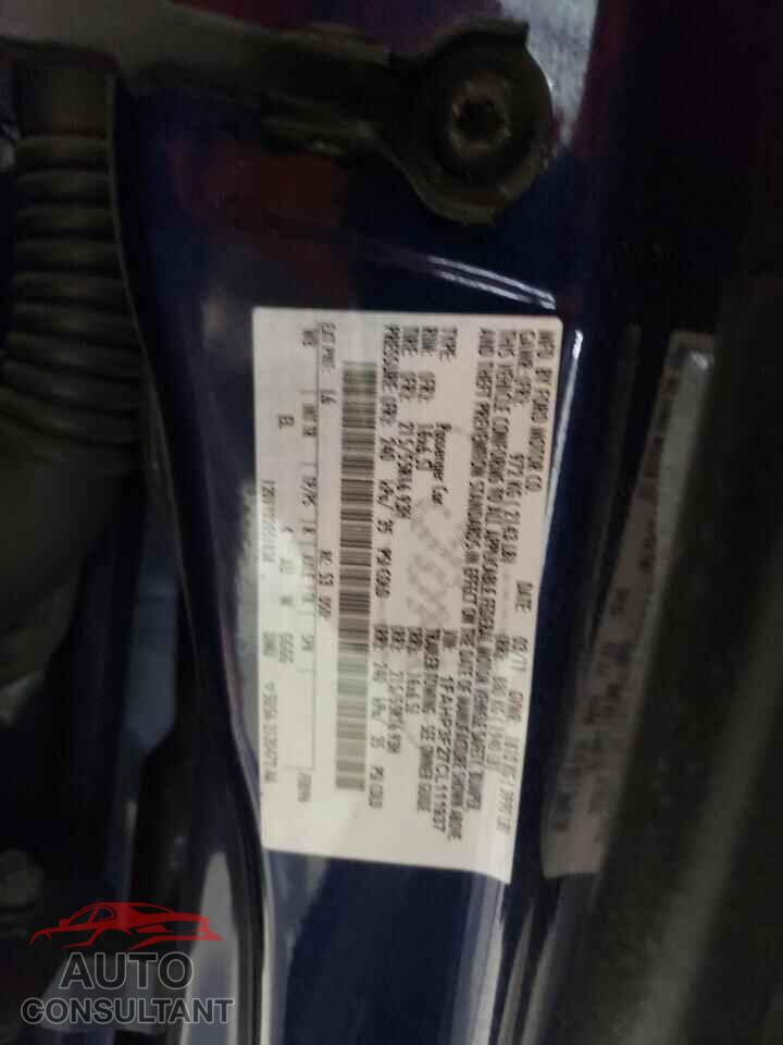 FORD FOCUS 2012 - 1FAHP3F27CL111937