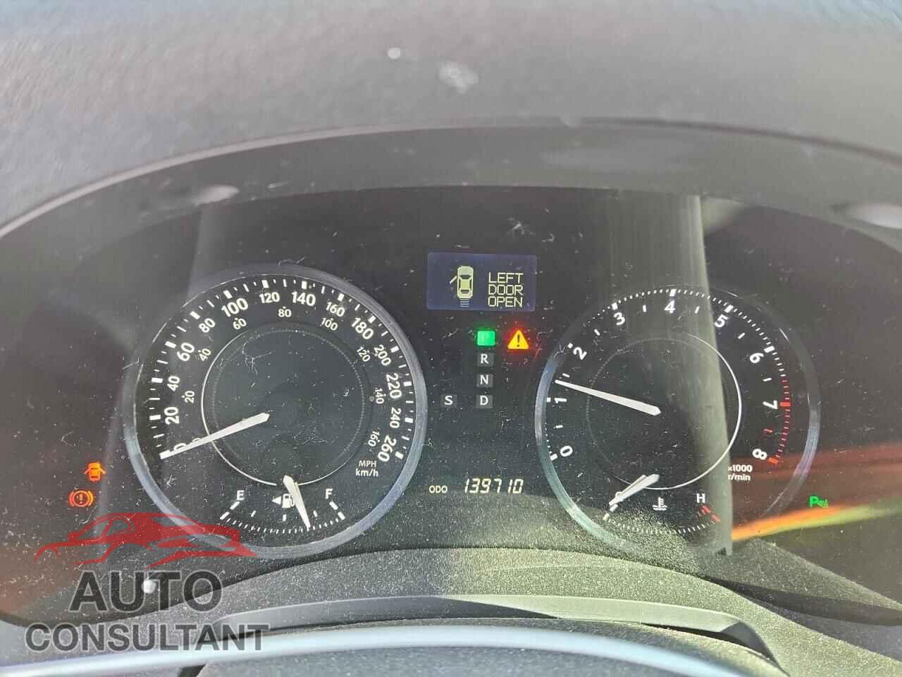 LEXUS IS 2010 - JTHFF2C24A2504072