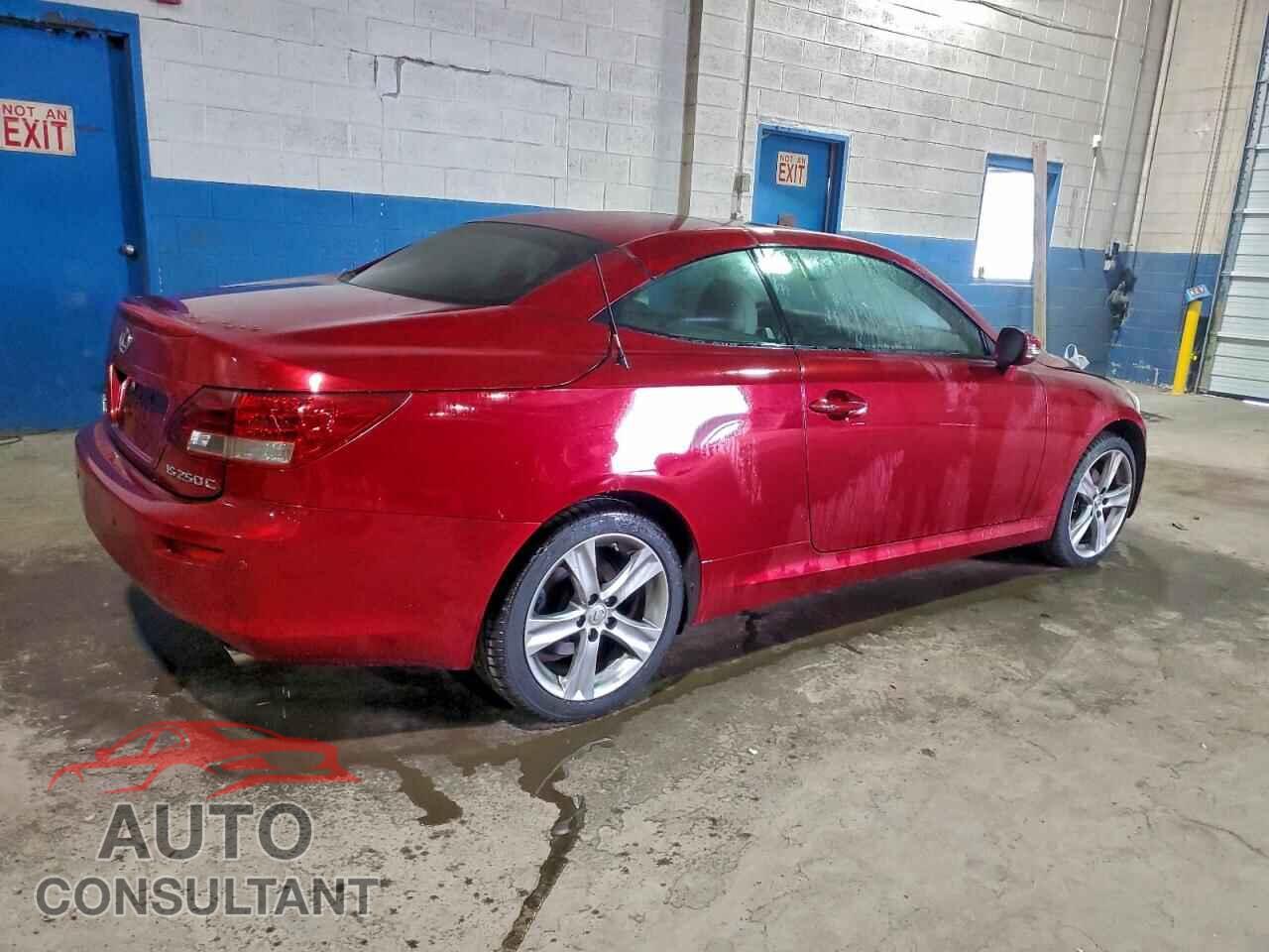 LEXUS IS 2012 - JTHFF2C24C2523949