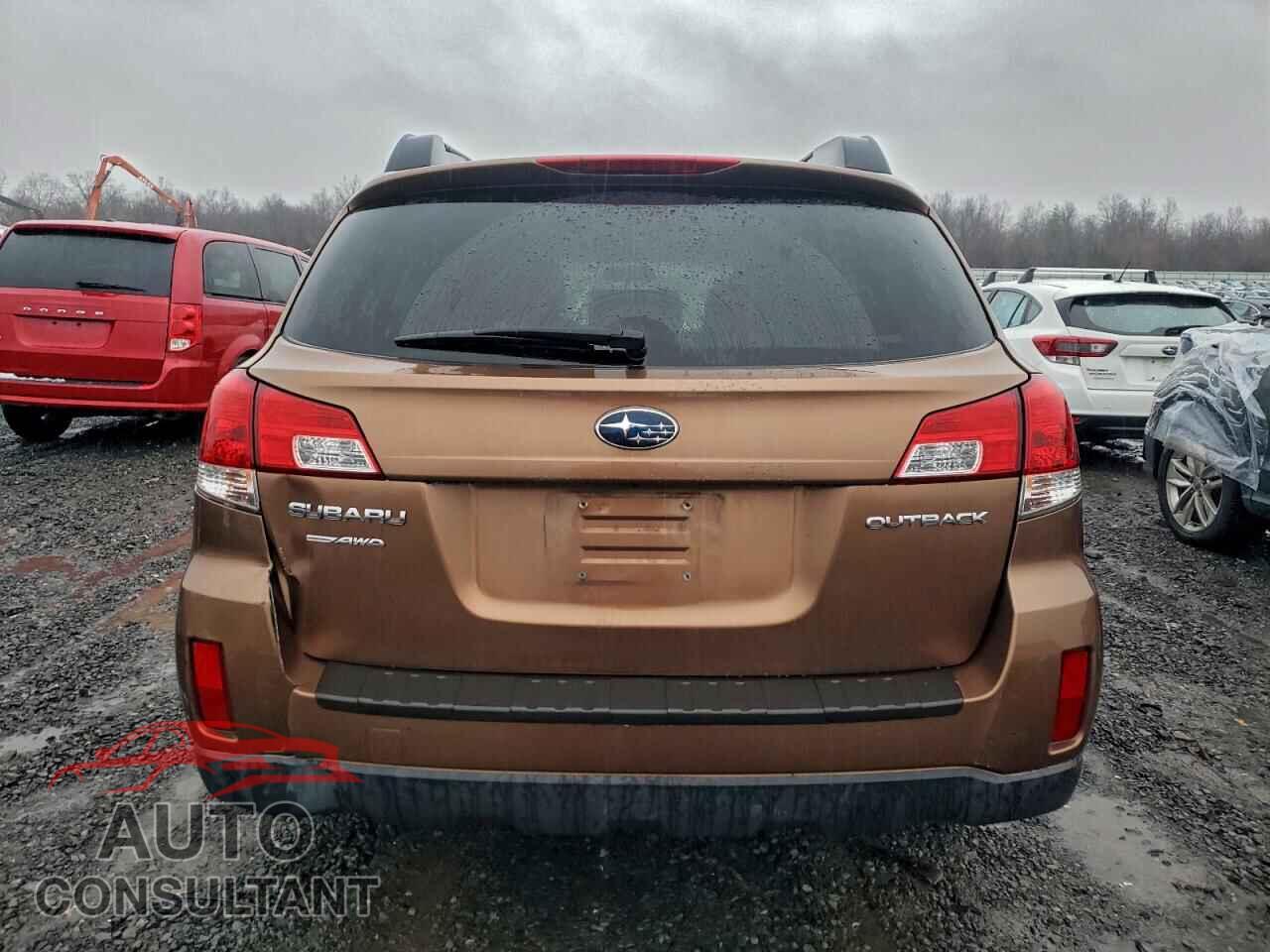 SUBARU OUTBACK 2012 - 4S4BRBCC2C3205916
