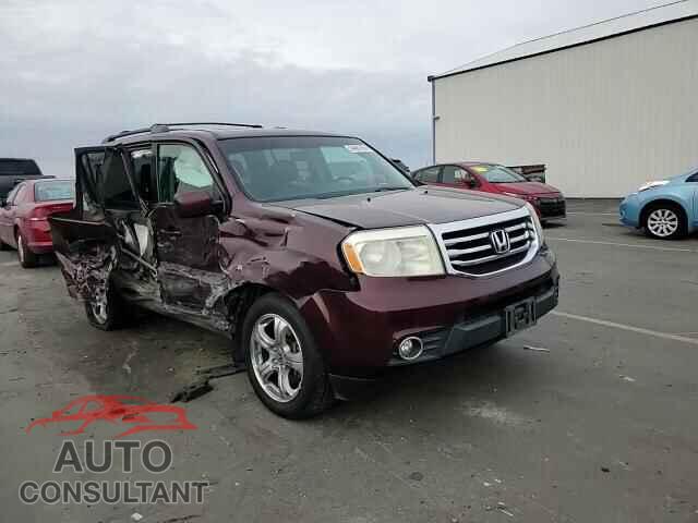 HONDA PILOT 2012 - 5FNYF4H54CB018841
