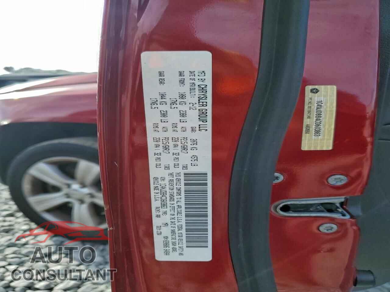 JEEP COMPASS 2012 - 1C4NJDBB4CD603863