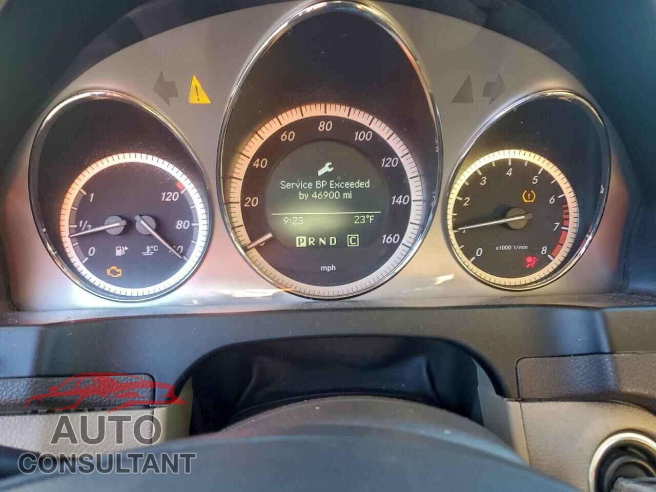 MERCEDES-BENZ C-CLASS 2010 - WDDGF8BB5AR086743