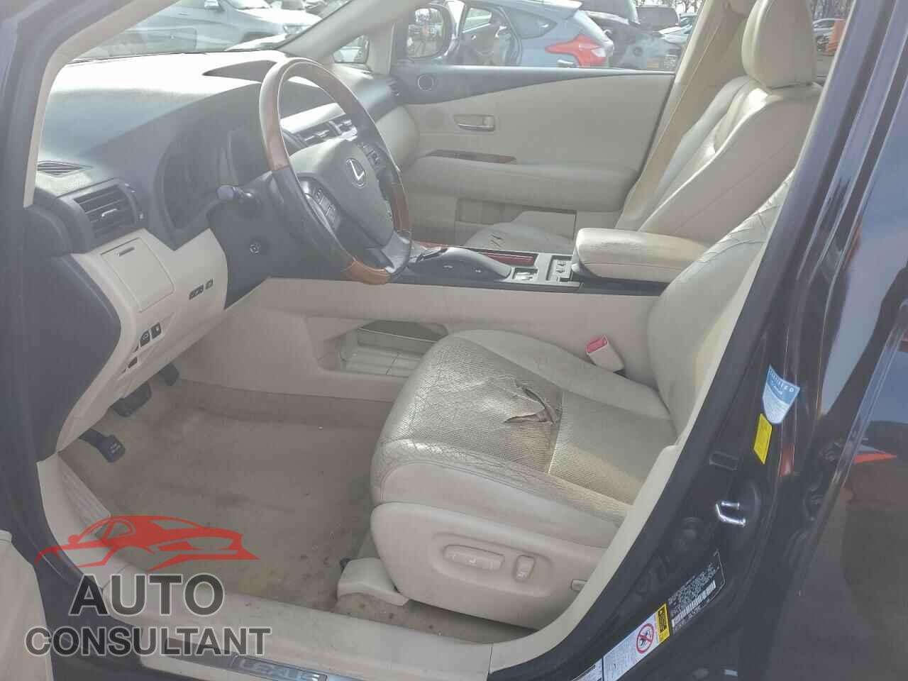 LEXUS RX450 2011 - JTJBC1BA5B2037352