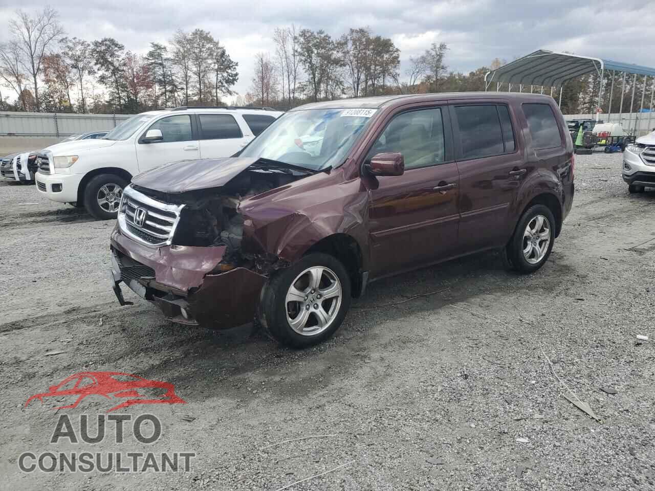HONDA PILOT 2012 - 5FNYF4H7XCB074817