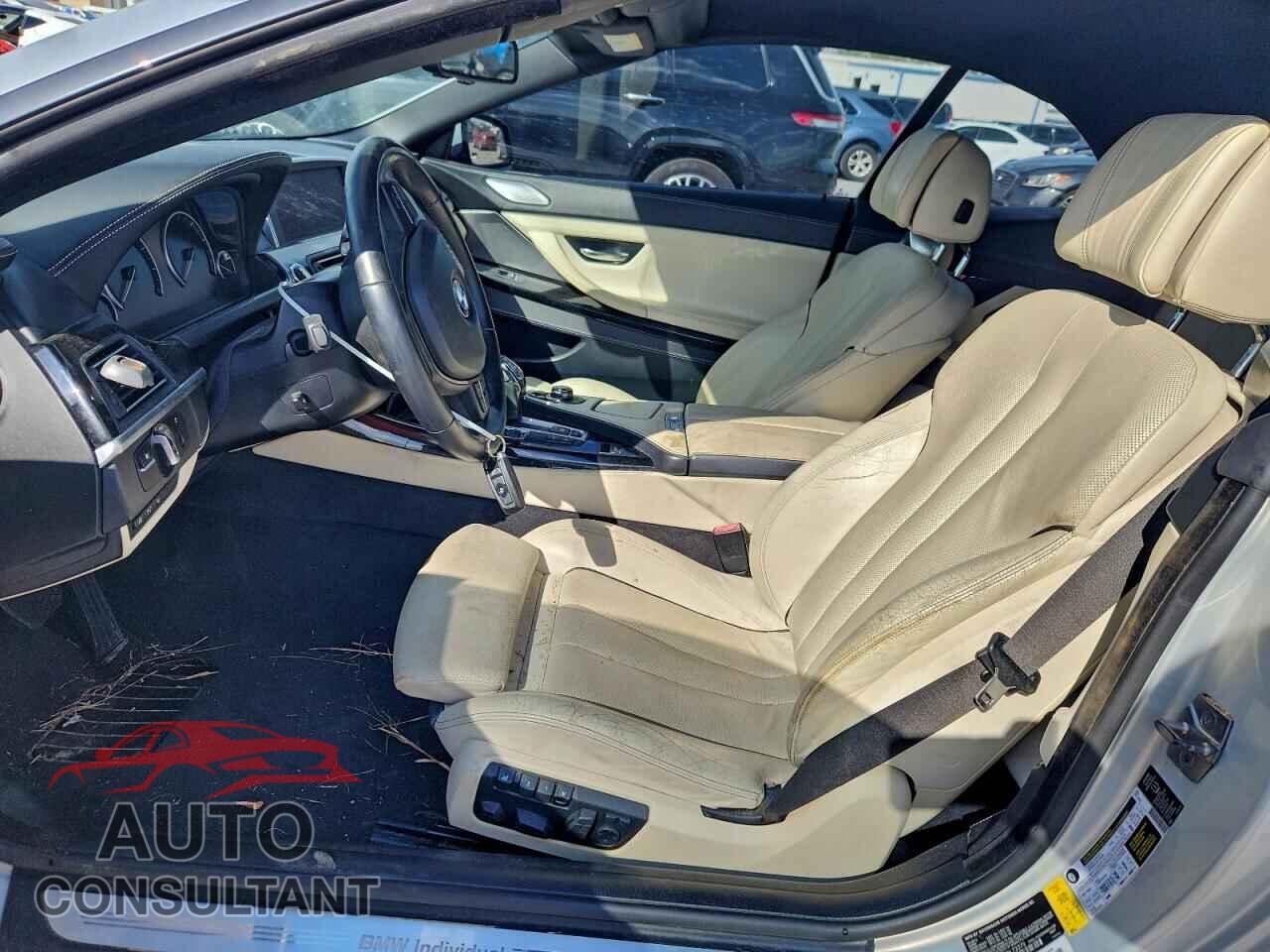 BMW 6 SERIES 2012 - WBALZ3C59CDL73379