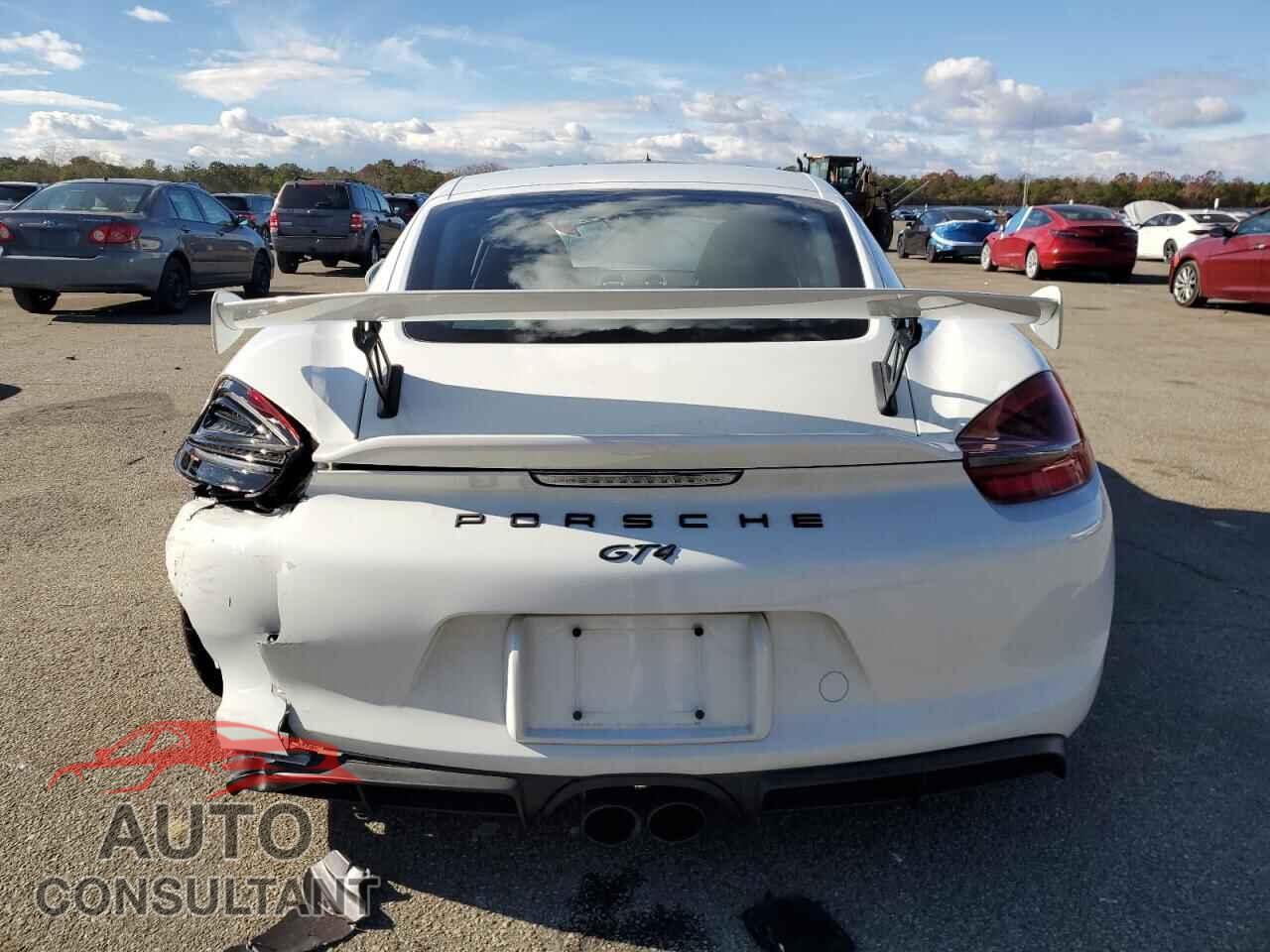 PORSCHE CAYMAN 2016 - WP0AC2A88GK191662