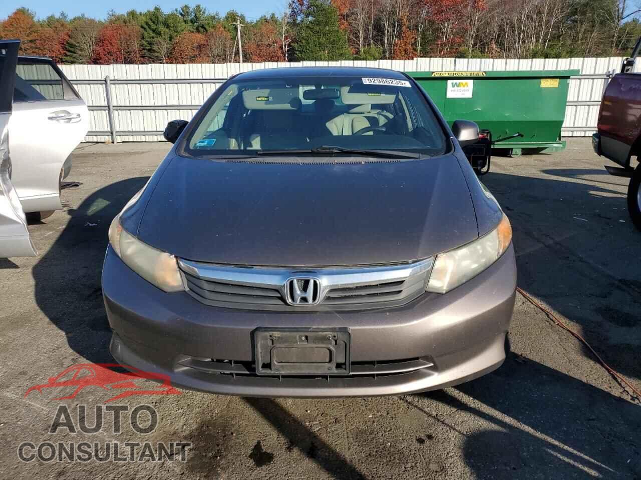 HONDA CIVIC 2012 - 2HGFB2F52CH598743