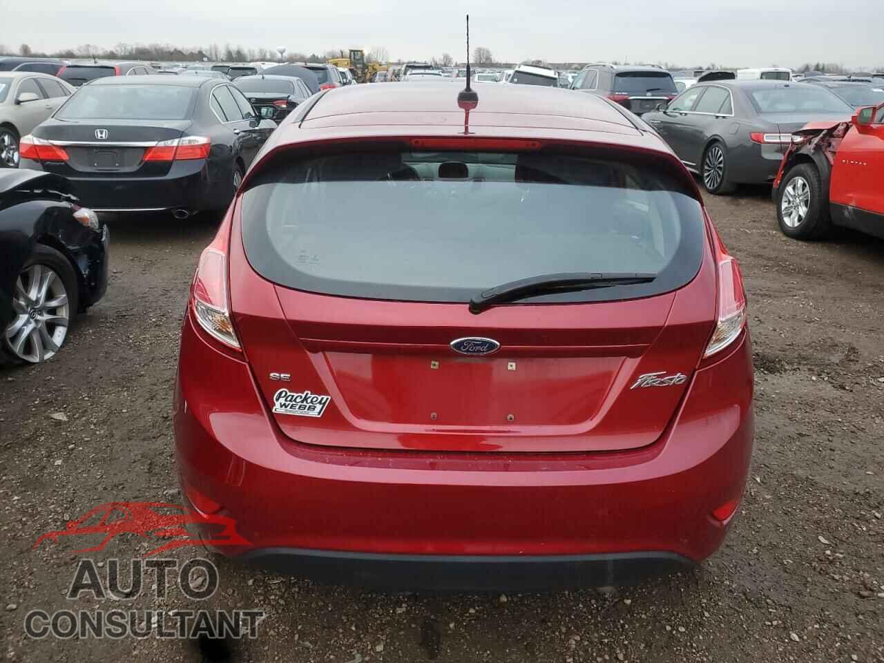 FORD FIESTA 2017 - 3FADP4EJ8HM167792