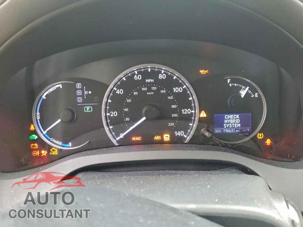 LEXUS CT 200 2012 - JTHKD5BH2C2120001