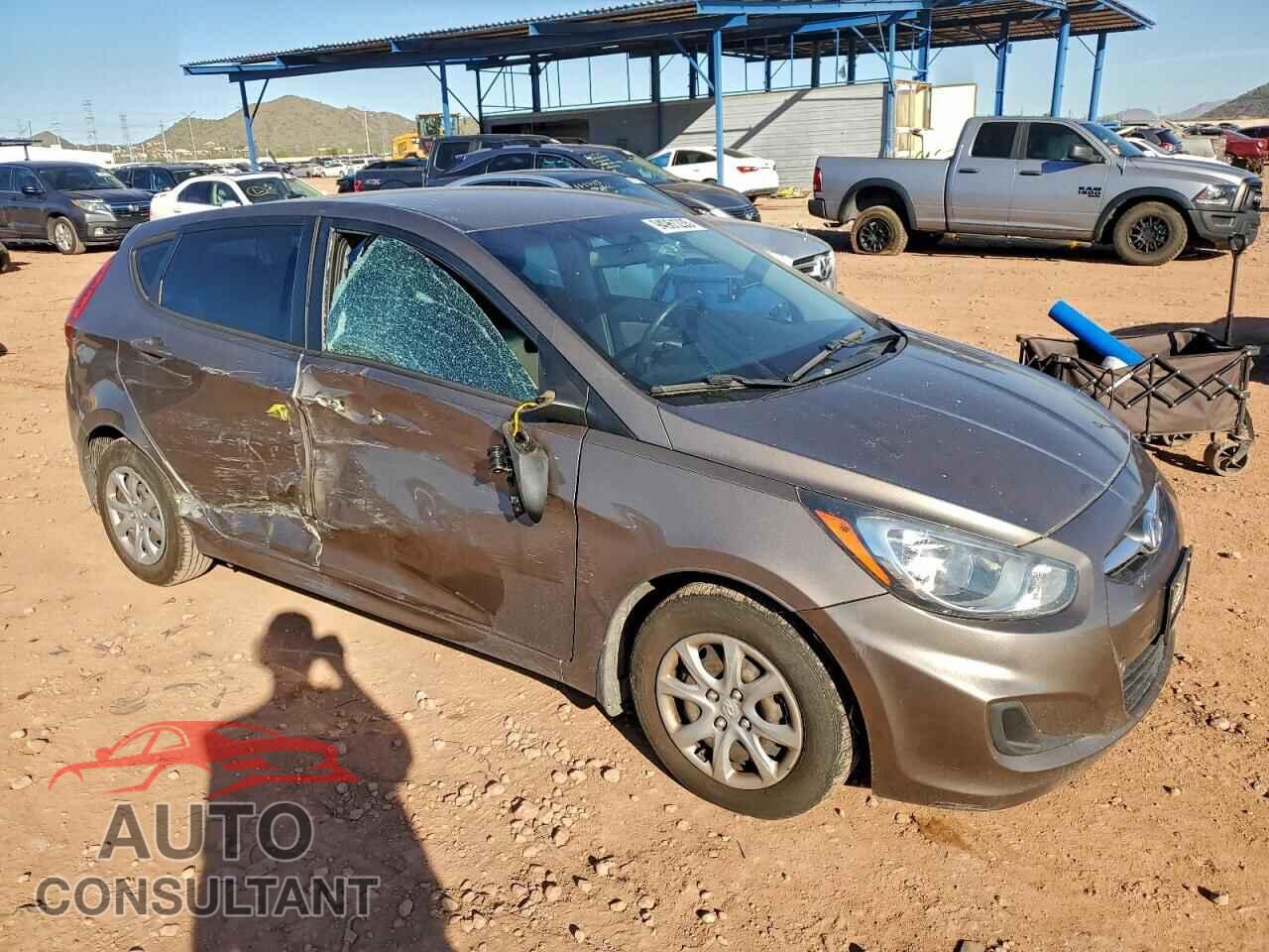 HYUNDAI ACCENT 2012 - KMHCT5AE3CU044448
