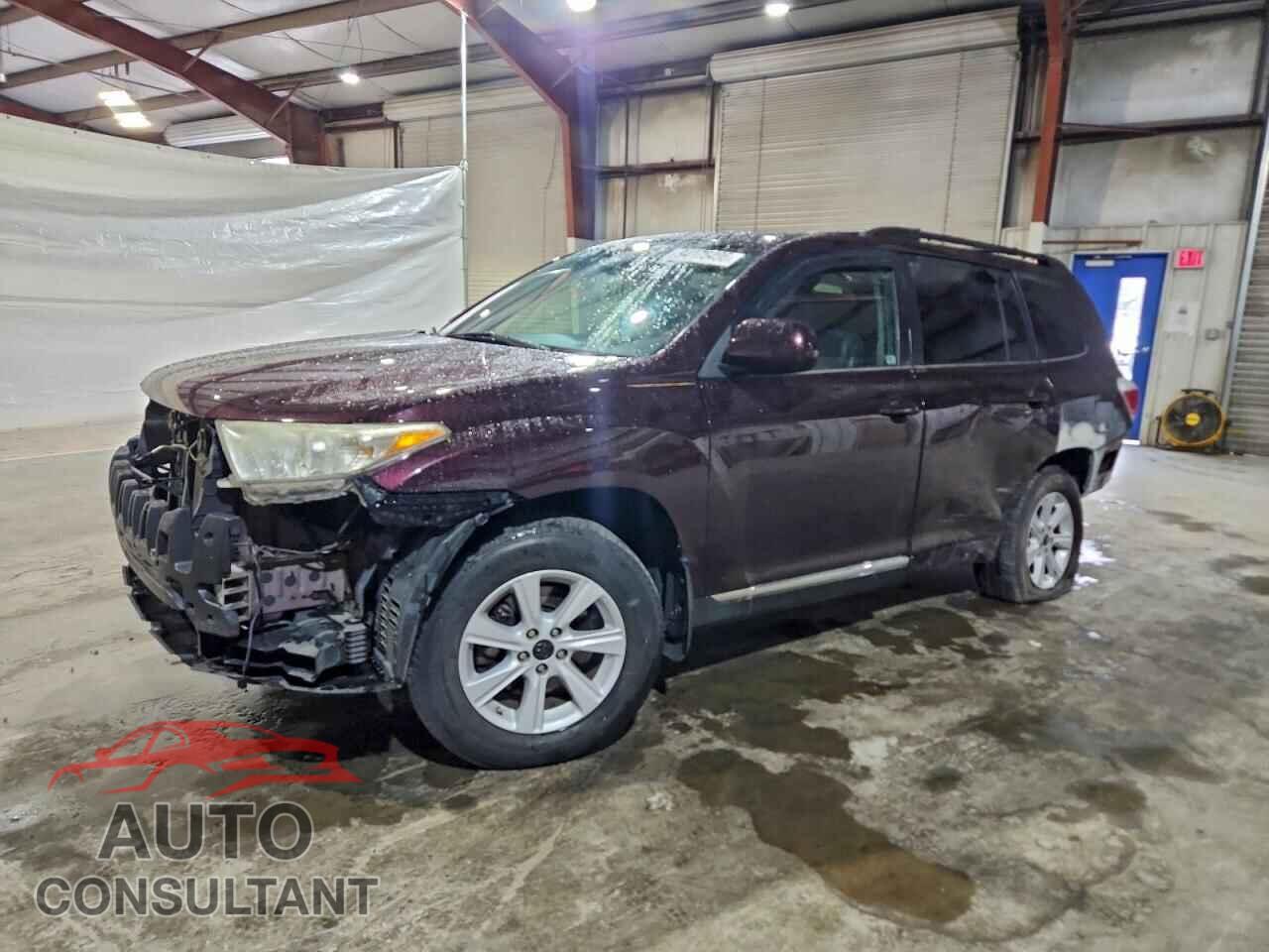 TOYOTA HIGHLANDER 2013 - 5TDBK3EH8DS199966
