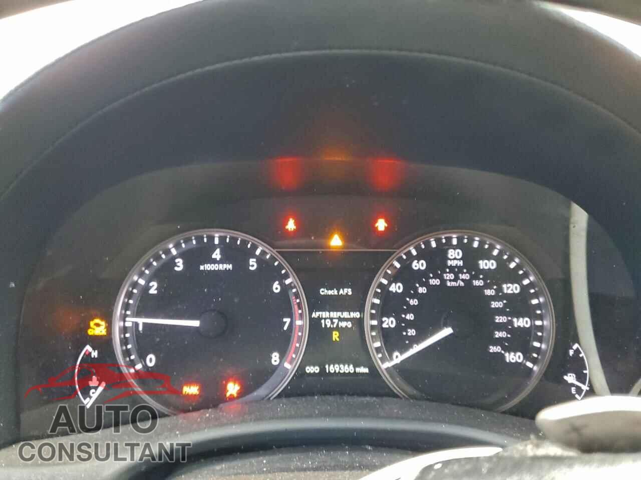 LEXUS GS350 2013 - JTHBE1BL2D5016490