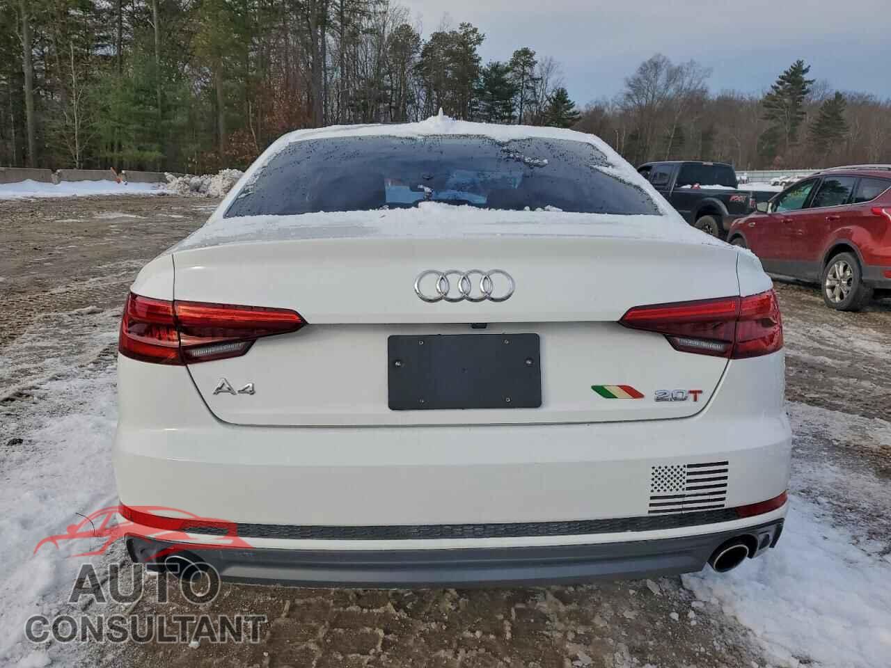 AUDI A4 2017 - WAUDNAF40HN054865
