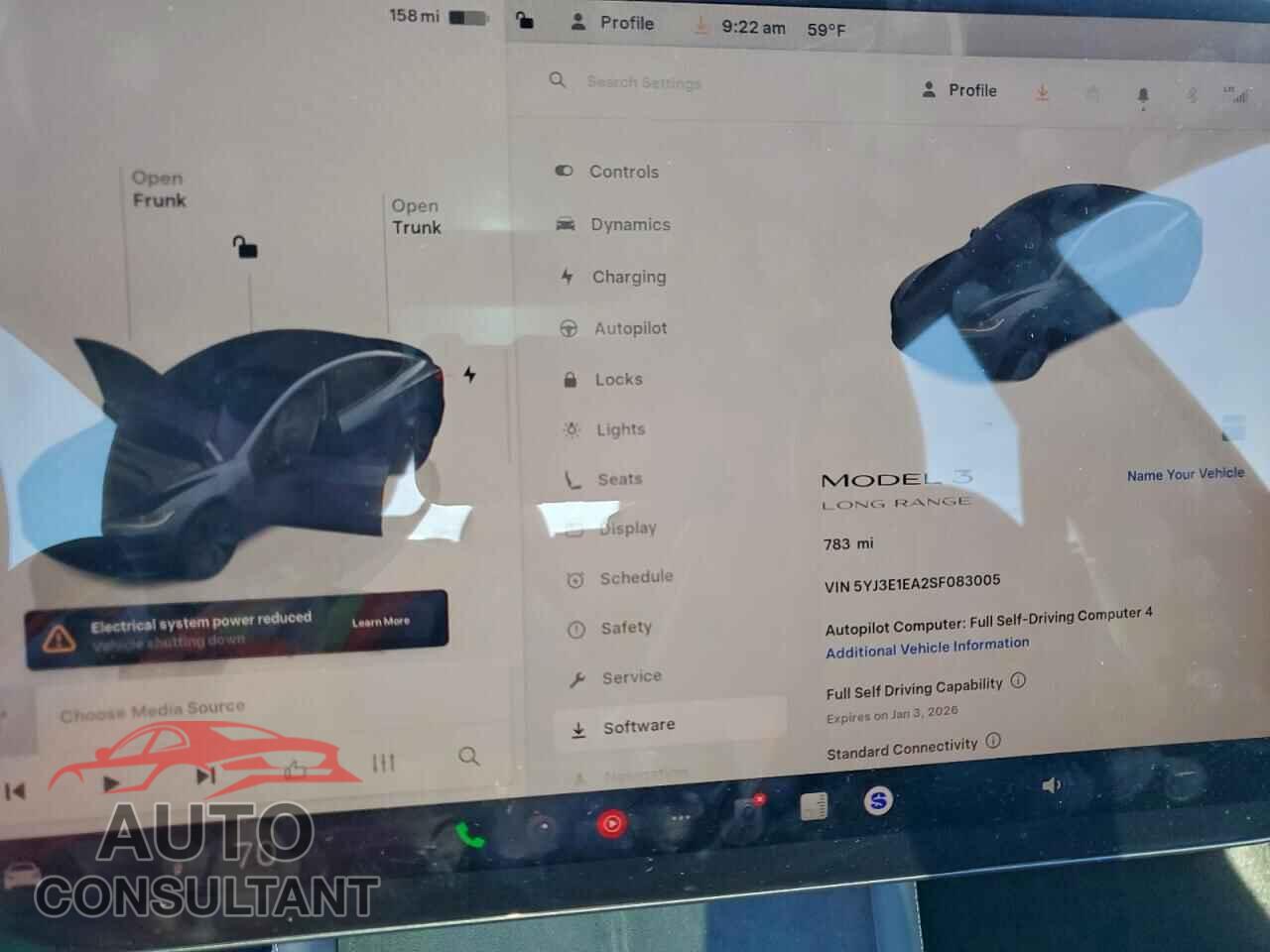 TESLA MODEL 3 2025 - 5YJ3E1EA2SF083005