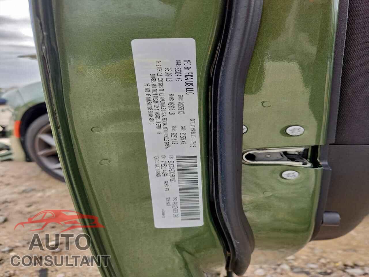 DODGE CHARGER 2019 - 2C3CDXHG3KH687103