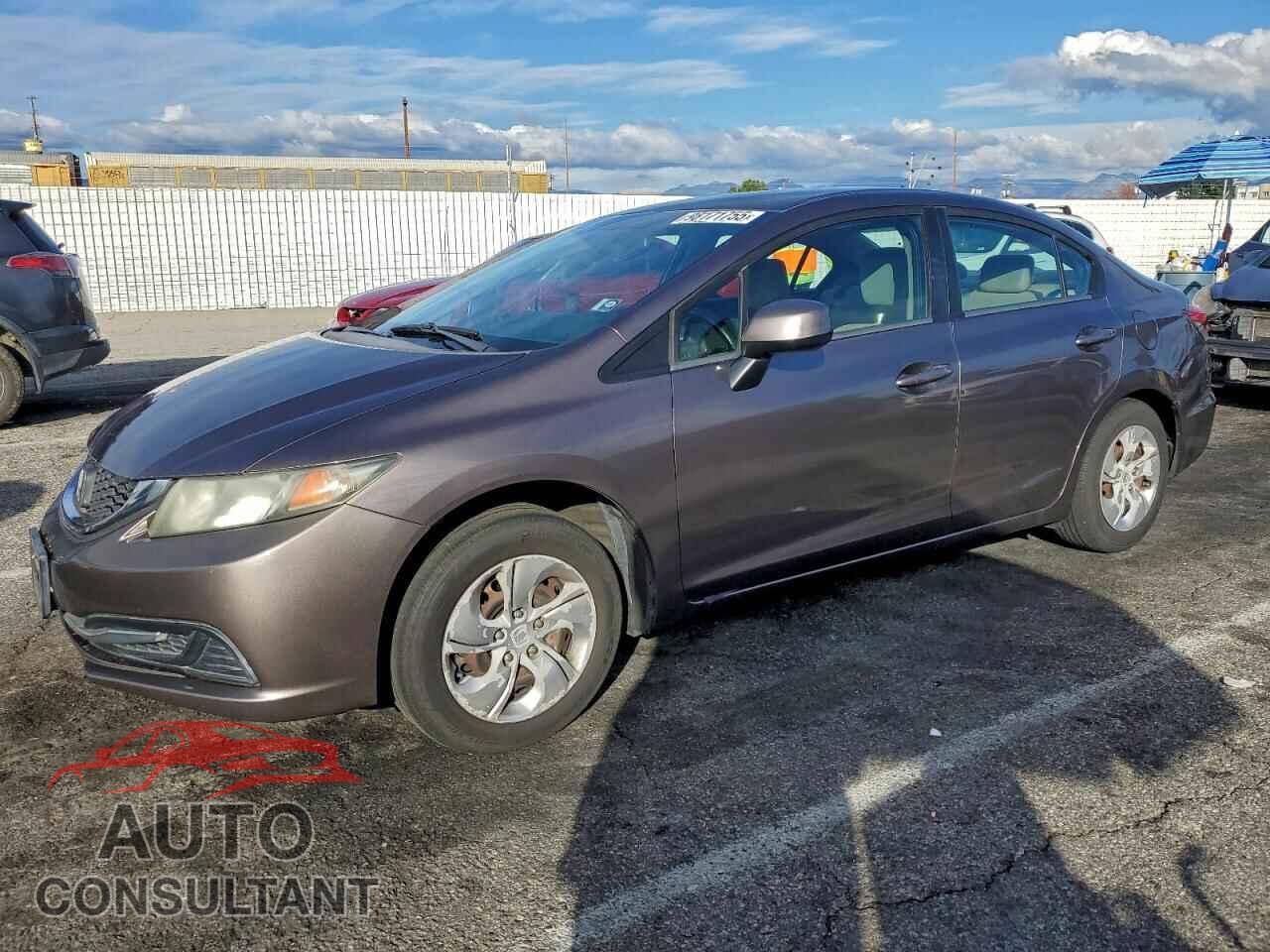 HONDA CIVIC 2013 - 19XFB2F50DE289543