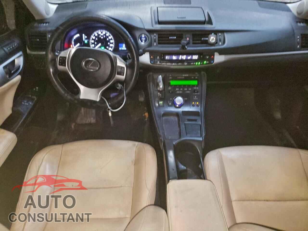 LEXUS CT 200 2012 - JTHKD5BH4C2058083