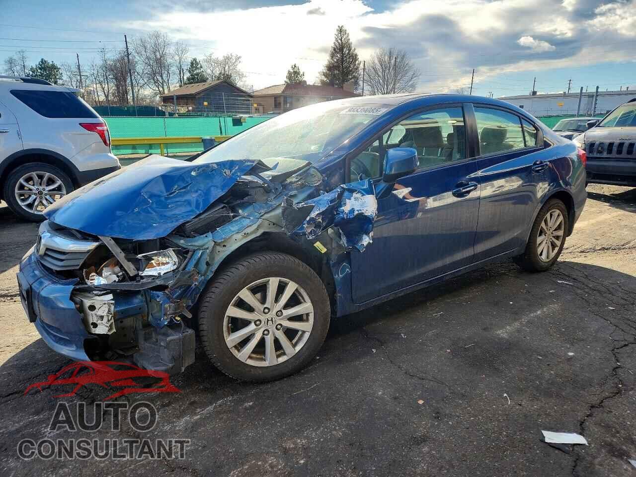 HONDA CIVIC 2012 - 19XFB2F88CE020991