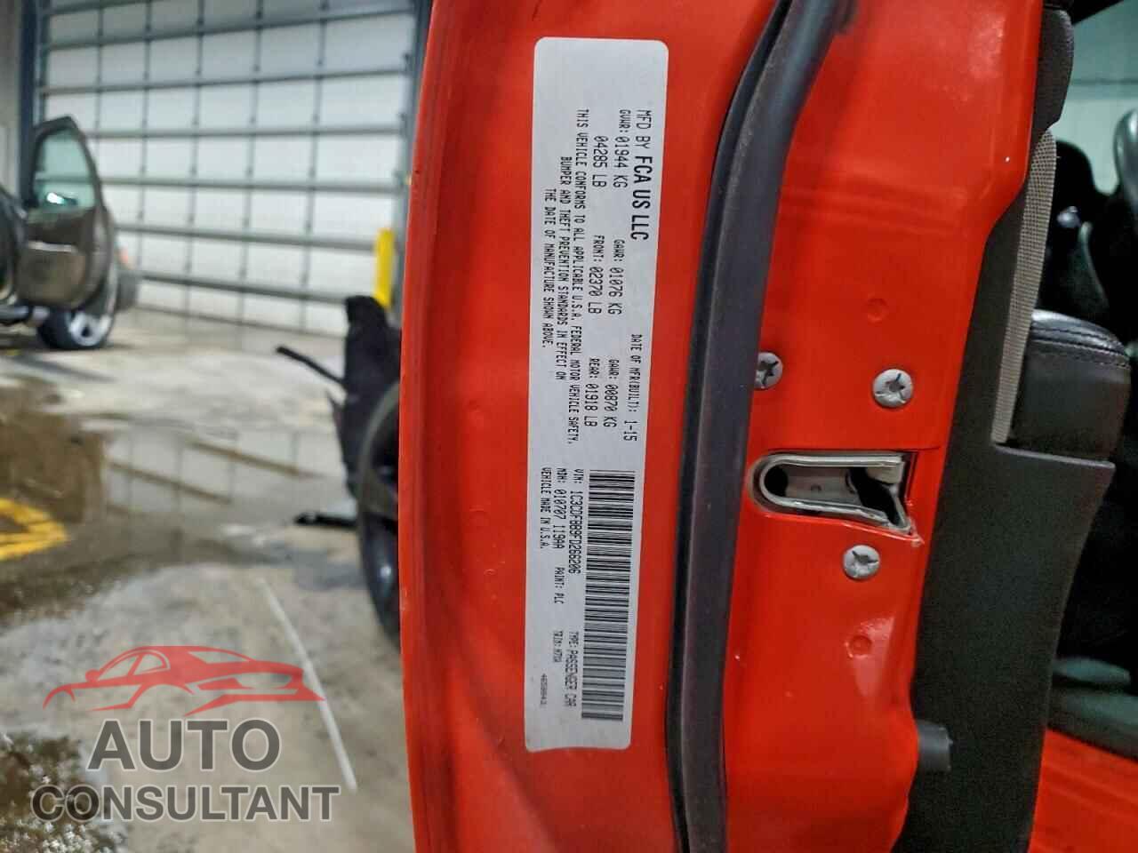 DODGE DART 2015 - 1C3CDFBB9FD266206
