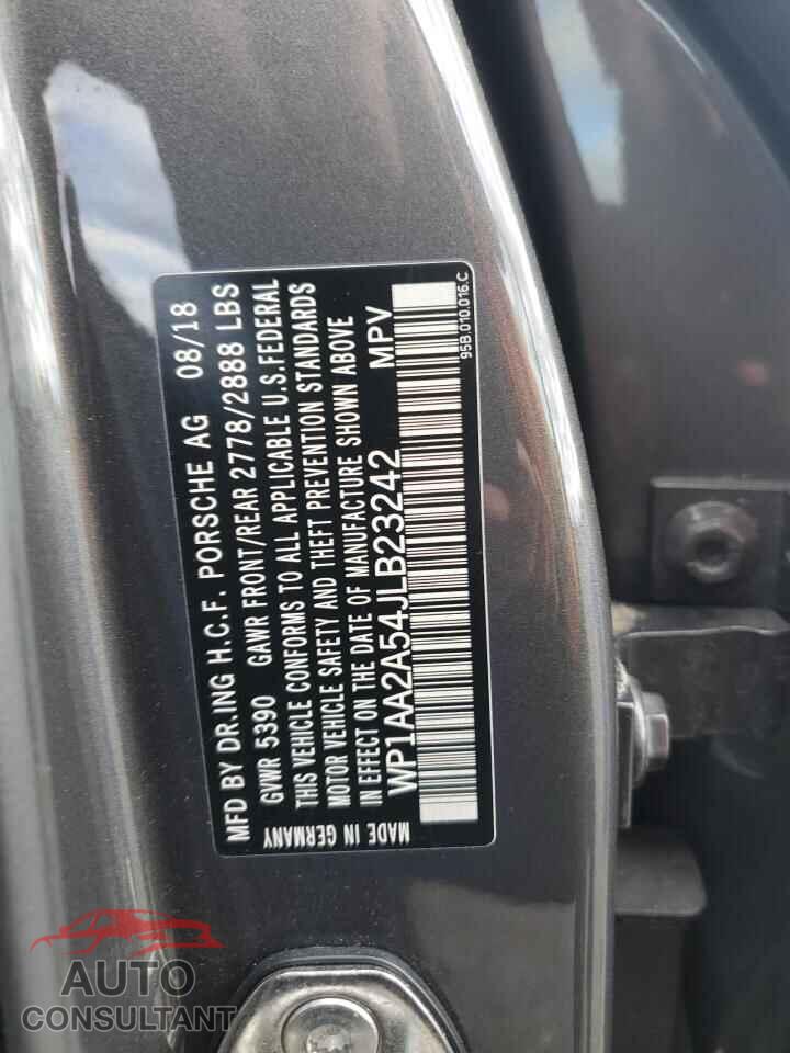 PORSCHE MACAN 2018 - WP1AA2A54JLB23242