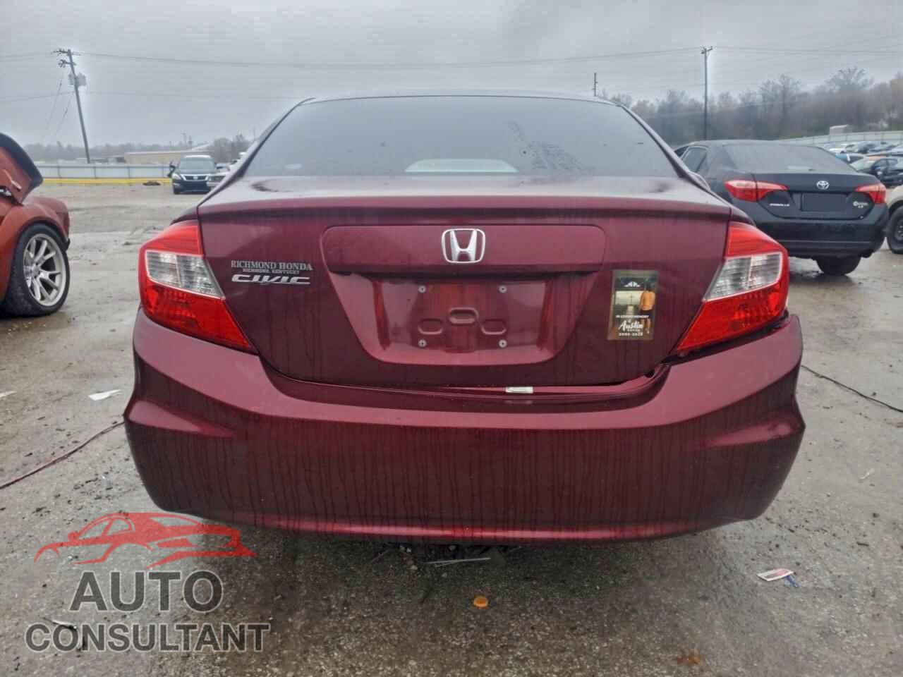 HONDA CIVIC 2012 - 19XFB2F55CE090129