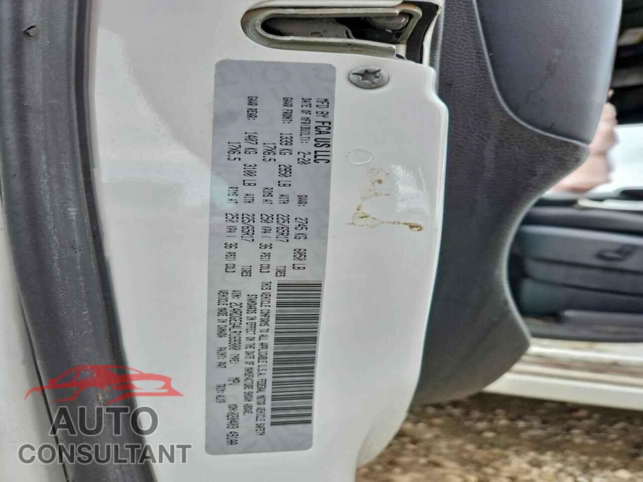 DODGE CARAVAN 2020 - 2C4RDGEG4LR169300