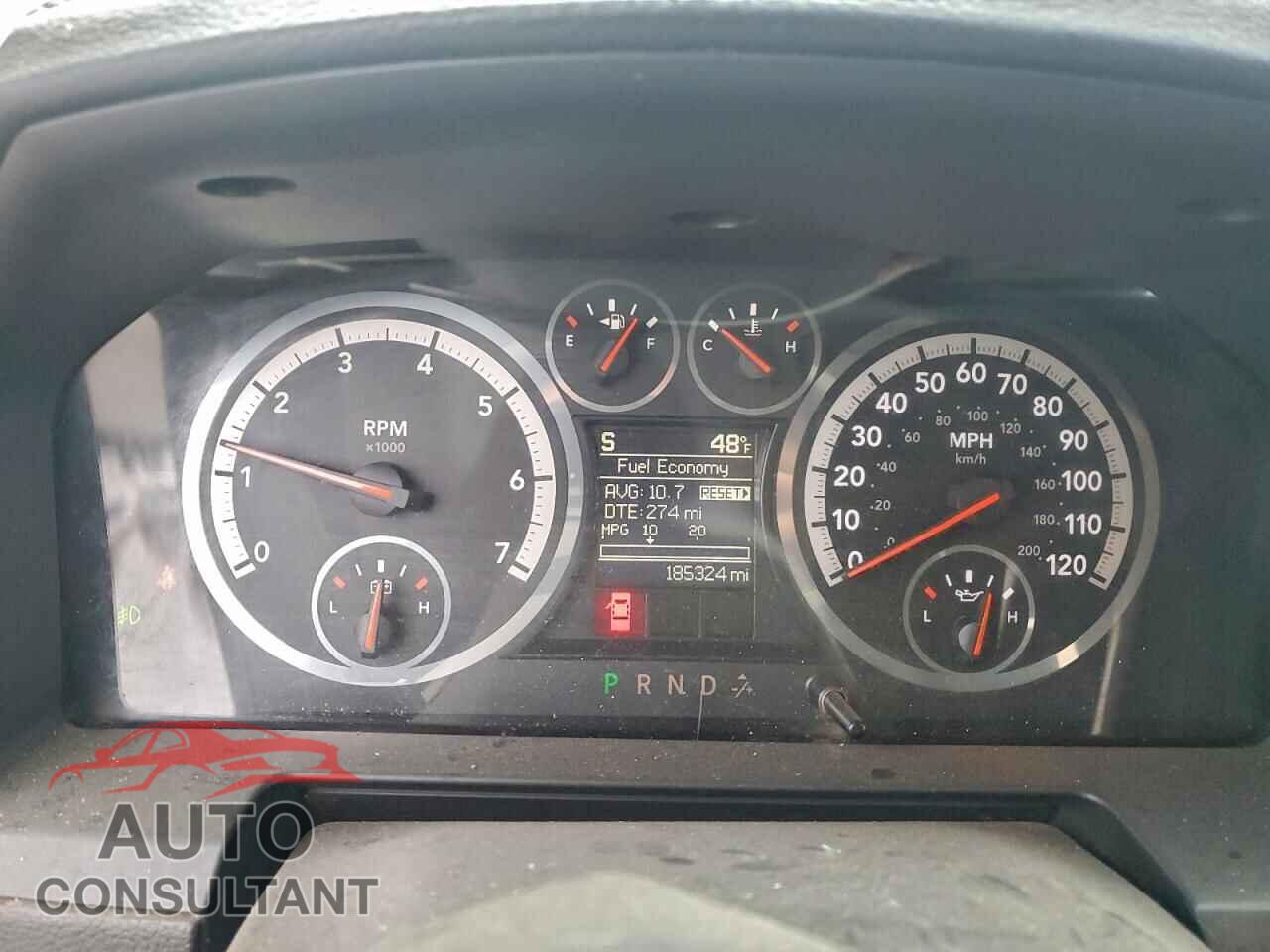 DODGE RAM 1500 2012 - 1C6RD7MT7CS253485