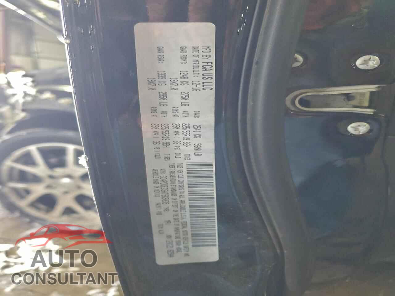 DODGE JOURNEY 2017 - 3C4PDDEG5HT565035